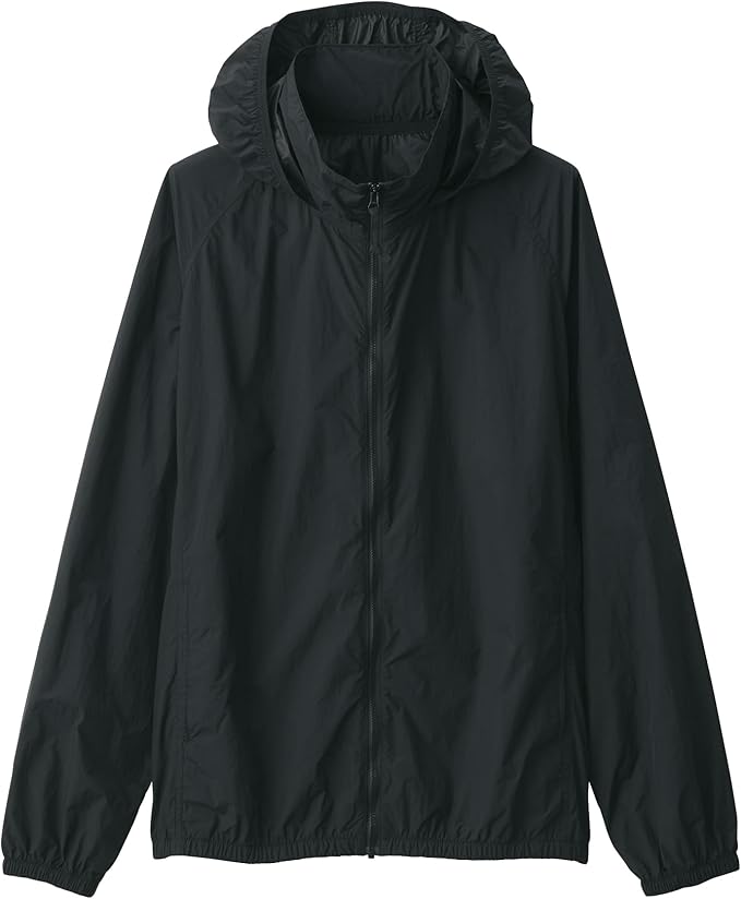 無印良品 撥水ナイロンウィンドブレーカー